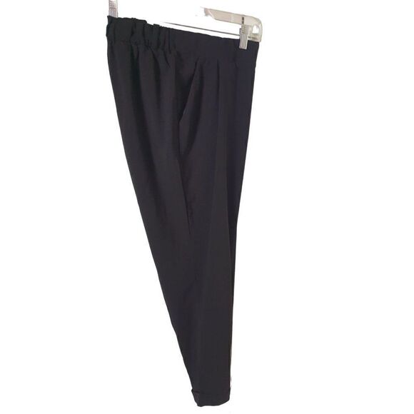 Torrid High Rise Crop Dress Pants Pleated Front Cuffed Hem Pull On Sz 12 - Picture 3 of 7